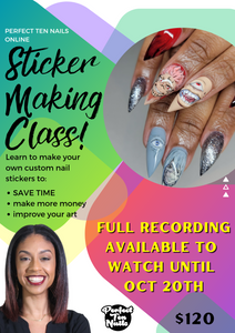 Sticker Making Class FULL RECORDING