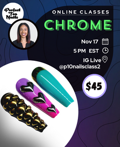 Chrome: Online Nail Art Class