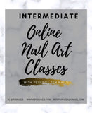 Online Nail Art Class-INTERMEDIATE