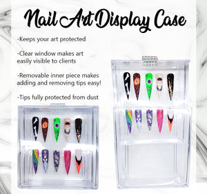 Nail Art Display Case